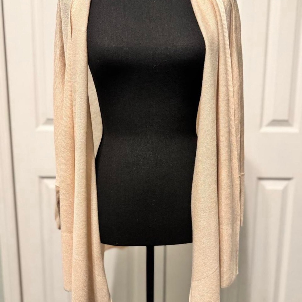 Chico's Beige Knit Cardigan